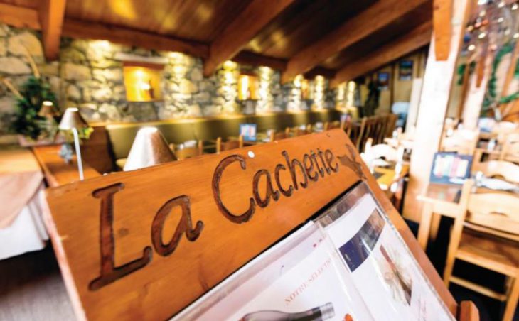 Hotel La Cachette, Les Arcs, Restaurant